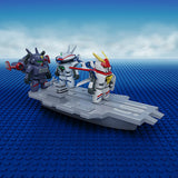 BRICKROID 機甲戦記ドラグナー ドラグナー1(Opening ver.)＆空母セット※不設寄送《26年12月預定》 行版 全數$208 / ※不設寄送 / 26年7月6日