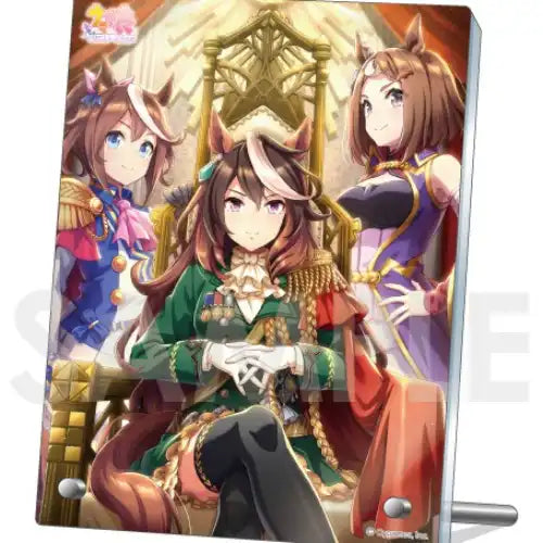 ウマ娘 プリティーダービー アクリルプレート Vol.10 2 玉座に集いし者たち(亞加力立牌)※不設寄送《23年11月預定》 4571141643273