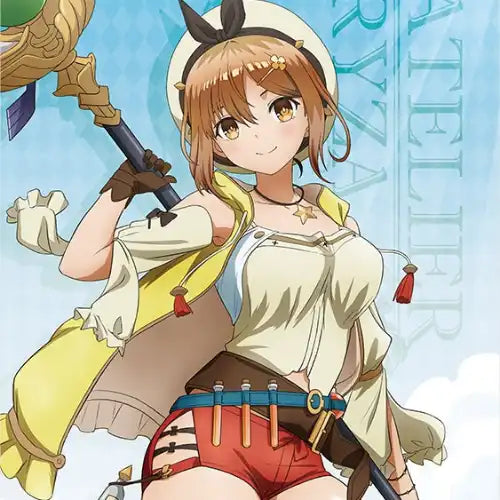 ライザのアトリエ -常闇の女王と秘密の隠れ家- B2タペストリー デザイン01 ライザリン・シュタウト A(掛布)※不設寄送《24年2月預定》 4571482525481