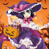 となりの吸血鬼さん 描き下ろし ハロウィン B2タペストリー 灯(2024年12月版)(掛布)※不設寄送《24年12月預定》 4571576720525