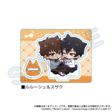 コードギアス 反逆のルルーシュ ミニキャラスタンド ひっつきにゃんVer. ルルーシュ&スザク(亞加力立牌)※不設寄送《25年5月預定》 4571604649873