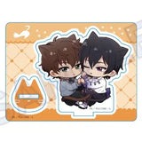 コードギアス 反逆のルルーシュ ミニキャラスタンド ひっつきにゃんVer. ルルーシュ&スザク(亞加力立牌)※不設寄送《25年5月預定》 4571604649873