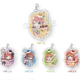 五等分の花嫁* トレーディングアクリルチャーム かっぷいん!Ver.(亞加力鎖匙扣)(全套5個入)※不設寄送《25年5月預定》 4571604655225