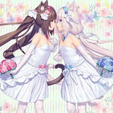 ネコぱら のれん ショコラ&バニラ/エデンの夢(暖簾)※不設寄送《25年3月預定》 4571608500217