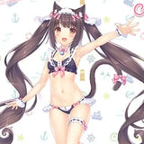 ネコぱら ラバーマット ショコラ/メイド水着(橡膠枱墊)※不設寄送《25年3月預定》 4571608500248