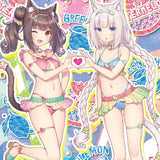 ネコぱら B2タペストリー ショコラ&バニラ/水着 Wスエード(掛布)※不設寄送《25年3月預定》 4571608500262
