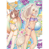 ネコぱら B2タペストリー アズキ&ココナツ/水着 Wスエード(掛布)※不設寄送《25年3月預定》 4571608500279