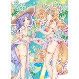 ネコぱら B2タペストリー メイプル&シナモン/水着 Wスエード(掛布)※不設寄送《25年3月預定》 4571608500286