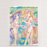 ネコぱら B2タペストリー メイプル&シナモン/水着 Wスエード(掛布)※不設寄送《25年3月預定》 4571608500286