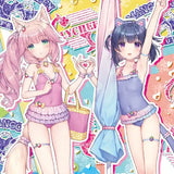 ネコぱら B2タペストリー フレーズ&時雨/水着 Wスエード(掛布)※不設寄送《25年3月預定》 4571608500293
