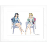 青春ブタ野郎はランドセルガールの夢を見ない 描き下ろしキャラファイングラフ 桜島麻衣&豊浜のどか/ルームウェア A4(複製原画)※不設寄送《25年4月預定》 4571608500866