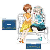ガールズ&パンツァー 最終章 描き下ろし特大アクリルスタンド 西住みほ&島田愛里寿/お茶会(亞加力立牌)※不設寄送《25年8月預定》 4571608501542