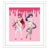 ハイスクールD×D HERO 描き下ろし複製原画 リアス・グレモリー&姫島朱乃/白ナース(複製原画)※不設寄送《25年5月預定》 4571608501726