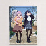 グリッドマン ユニバース 描き下ろしB2タペストリー 宝多六花&新条アカネ/冬デート Wスエード(掛布)※不設寄送《25年7月預定》 4571608508299