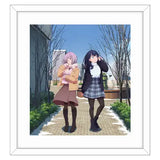 グリッドマン ユニバース 描き下ろし額装高精細アート 宝多六花&新条アカネ/冬デート(複製原画)※不設寄送《25年7月預定》 4571608508374