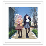 グリッドマン ユニバース 描き下ろし額装高精細アート 宝多六花&新条アカネ/冬デート(複製原画)※不設寄送《25年7月預定》 4571608508374
