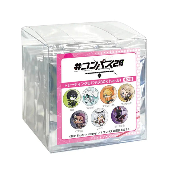 #コンパス2.0 戦闘摂理解析システム トレーディング缶バッジ Ver.B(襟章)(全套7個入)※不設寄送《25年9月預定》 4571608510100