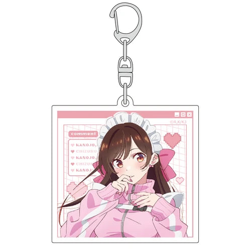 彼女、お借りします 描き下ろしアクリルキーホルダー 水原千鶴/ジャージメイド(亞加力鎖匙扣)※不設寄送《25年12月預定》 日版 全數$158 / ※不設寄送 / 25年10月10日