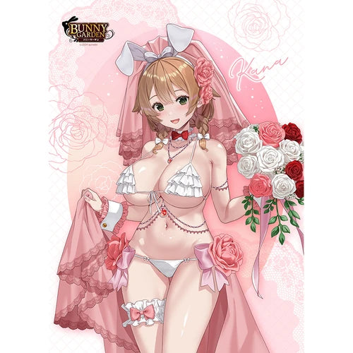 バニーガーデン 描き下ろしB2タペストリー 花奈/バニーウエディング水着 Wスエード(掛布)※不設寄送《26年2月預定》 日版 全數$398 / ※不設寄送 / 25年10月31日