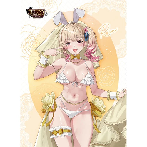 バニーガーデン 描き下ろしB2タペストリー 凜/バニーウエディング水着 Wスエード(掛布)※不設寄送《26年2月預定》 日版 全數$398 / ※不設寄送 / 25年10月31日