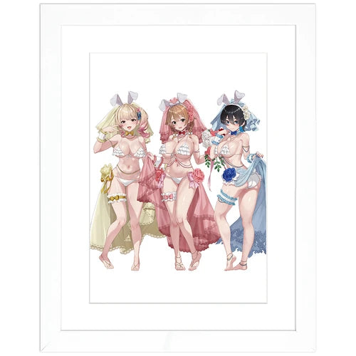 バニーガーデン 描き下ろしキャラファイングラフ バニーウエディング水着 A4(複製原画)※不設寄送《26年2月預定》 日版 全數$1058 / ※不設寄送 / 25年10月31日