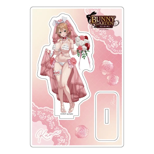 バニーガーデン 描き下ろしアクリルスタンド 花奈/バニーウエディング水着(亞加力立牌)※不設寄送《26年2月預定》 日版 全數$148 / ※不設寄送 / 25年10月31日