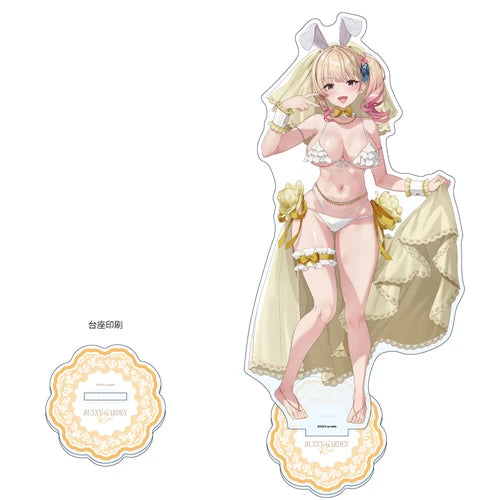 バニーガーデン 描き下ろし特大アクリルスタンド 凜/バニーウエディング水着(亞加力立牌)※不設寄送《26年2月預定》 日版 全數$328 / ※不設寄送 / 25年10月31日