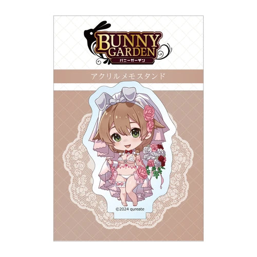 バニーガーデン アクリルメモスタンド 花奈/バニーウエディング水着(亞加力立牌)※不設寄送《26年2月預定》 日版 全數$148 / ※不設寄送 / 25年10月31日