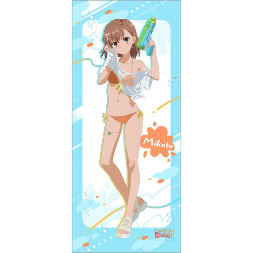 とある科学の超電磁砲T 描き下ろし特大タペストリー 御坂美琴/水遊び(掛布)※不設寄送《26年2月預定》 日版 全數$598 / ※不設寄送 / 25年12月12日