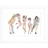 とある科学の超電磁砲T 描き下ろしキャラファイングラフ 水遊び A4(複製原画)※不設寄送《26年2月預定》 日版 全數$1058 / ※不設寄送 / 25年12月12日