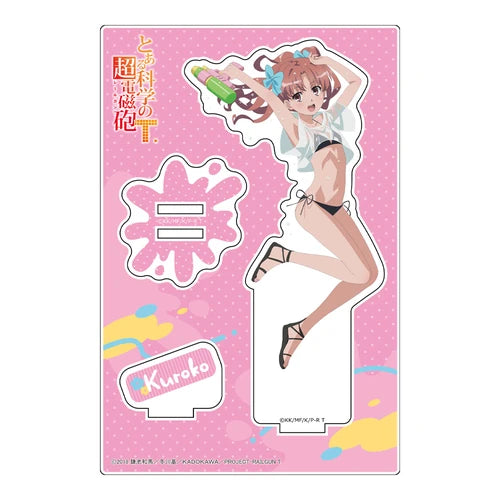 とある科学の超電磁砲T 描き下ろしアクリルスタンド 白井黒子/水遊び(亞加力立牌)※不設寄送《26年2月預定》 日版 全數$138 / ※不設寄送 / 25年12月12日