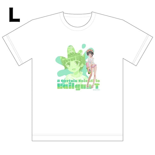 とある科学の超電磁砲T 描き下ろしTシャツ 初春飾利/水遊び Lサイズ※不設寄送《26年2月預定》 日版 全數$248 / ※不設寄送 / 25年12月12日