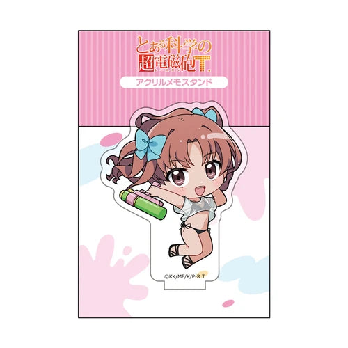 とある科学の超電磁砲T アクリルメモスタンド 白井黒子/水遊び(亞加力立牌)※不設寄送《26年2月預定》 日版 全數$128 / ※不設寄送 / 25年12月12日