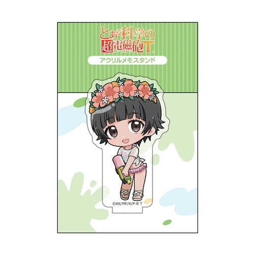 とある科学の超電磁砲T アクリルメモスタンド 初春飾利/水遊び(亞加力立牌)※不設寄送《26年2月預定》 日版 全數$128 / ※不設寄送 / 25年12月12日