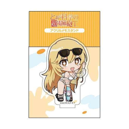 とある科学の超電磁砲T アクリルメモスタンド 食蜂操祈/水遊び(亞加力立牌)※不設寄送《26年2月預定》 日版 全數$128 / ※不設寄送 / 25年12月12日