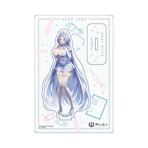 アズールレーン 描き下ろしアクリルスタンド アルザス/ナース(亞加力立牌)※不設寄送《26年2月預定》 日版 全數$148 / ※不設寄送 / 25年10月31日