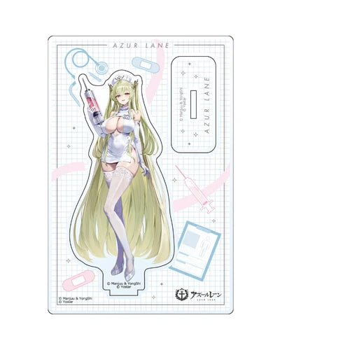 アズールレーン 描き下ろしアクリルスタンド ナポリ/ナース(亞加力立牌)※不設寄送《26年2月預定》 日版 全數$148 / ※不設寄送 / 25年10月31日