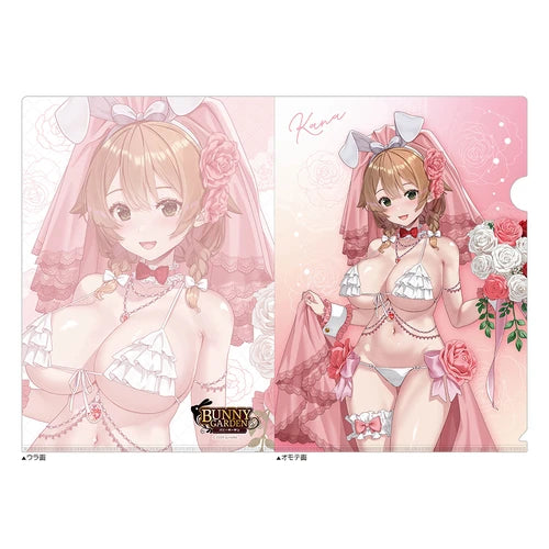バニーガーデン 描き下ろしクリアファイル 花奈/バニーウエディング水着(文件夾)※不設寄送《26年2月預定》 日版 全數$148 / ※不設寄送 / 25年10月31日