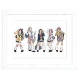 ガールズバンドクライ 描き下ろしキャラファイングラフ 平成ギャル A4(複製原画)※不設寄送《26年7月預定》 日版 全數$1058 / ※不設寄送 / 26年5月29日