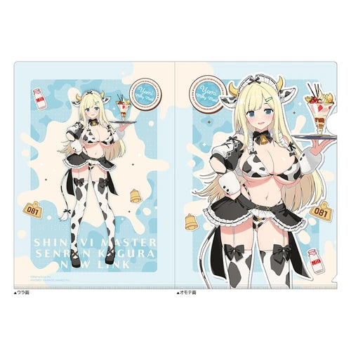 シノビマスター 閃乱カグラ NEW LINK 描き下ろしクリアファイル 詠