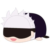 JJ-86 呪術廻戦 ぽてコロマスコット Msize2 D 五条悟(毛公仔)※不設寄送《25年7月預定》 4571617073269