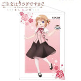 ご注文はうさぎですか? BLOOM 描き下ろし ココア 素敵なティータイムVer. B2タペストリー(掛布)※不設寄送《24年9月預定》 4571622667255