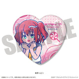 ラブライブ!サンシャイン!! ハート型缶バッジ にゅーとろ(襟章)(全套9個入)※不設寄送《25年10月預定》 日版 全數$380 / ※不設寄送 / 25年8月15日