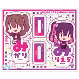 2.5次元の誘惑 おなまえぴたんコ アクリルスタンド Vol.1 B 橘美花莉&ミリエラ 天使空挺隊/美花莉(亞加力立牌)※不設寄送《24年12月預定》 4573200747120