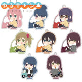 ゆるキャン△ SEASON3 もふもふ アクリルキーホルダー(全套8個入)※不設寄送《24年12月預定》 4573200747274
