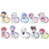 Re:ゼロから始める異世界生活 おなまえぴたんコ ミニアクリルスタンド(亞加力立牌)(全套10個入)※不設寄送《25年1月預定》 4573200748134