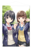 珈琲貴族 B2タペストリー 青山さんとレイちゃん(制服Ver.)(掛布)※不設寄送《22年12月預定》 4573356690424