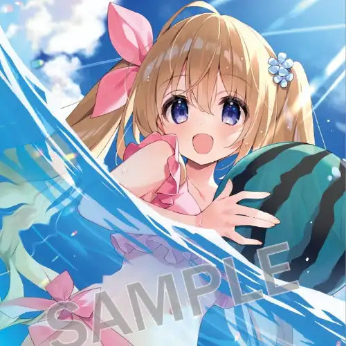 すいみゃ B2タペストリー アクア 白花ちゃん(掛布)※不設寄送《24年3月預定》 4573356690578