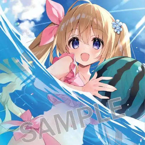 すいみゃ B1タペストリー アクア 白花ちゃん(掛布)※不設寄送《24年3月預定》 4573356690592