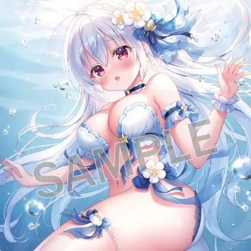 三つ葉ちょこ B2タペストリー Aqua Princess(掛布)※不設寄送《24年3月預定》 4573356691254